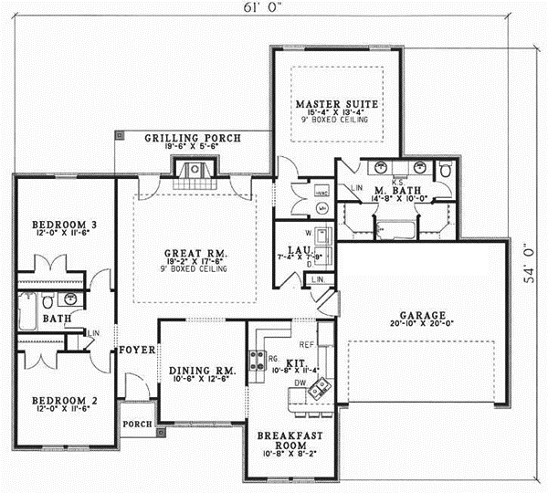 Main Floor Plan: 12-141