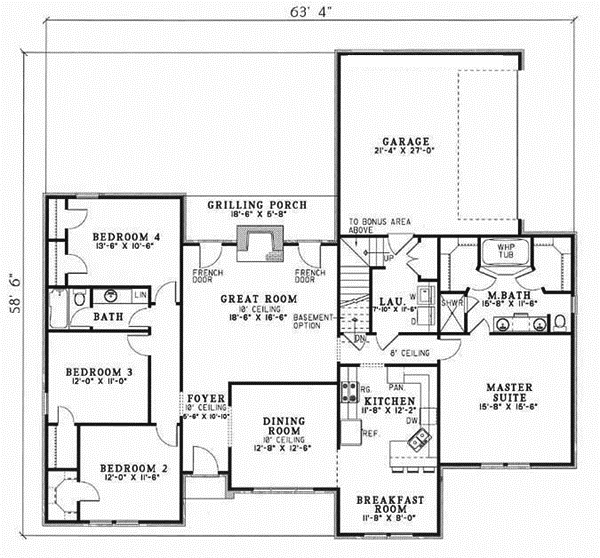 Main Floor Plan: 12-142