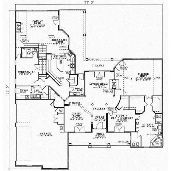 Main Floor Plan: 12-144