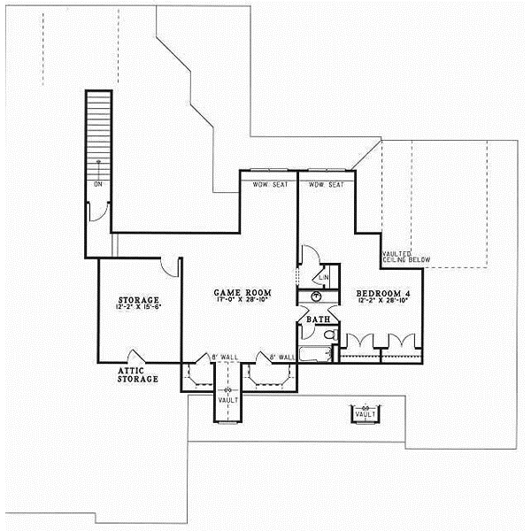 Upper/Second Floor Plan: 12-144