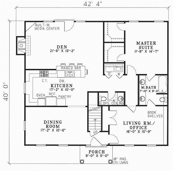 Main Floor Plan: 12-146