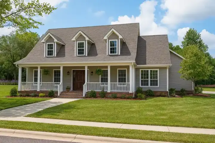 Country house plans 12-147 - front exterior, 2,025 sq ft, 3 bed, 2 bath house plans | Monster House Plans