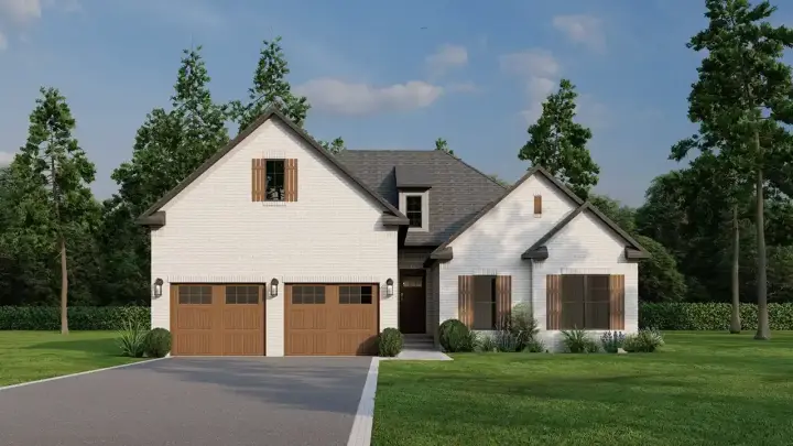 Traditional house plans 12-1479 - front exterior, 1,757 sq ft, 3 bed, 3 bath house plans | Monster House Plans