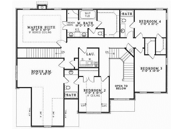 Upper/Second Floor Plan: 12-148