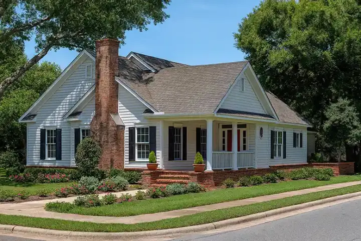 Country house plans 12-151 - front exterior, 2,140 sq ft, 3 bed, 2 bath house plans | Monster House Plans