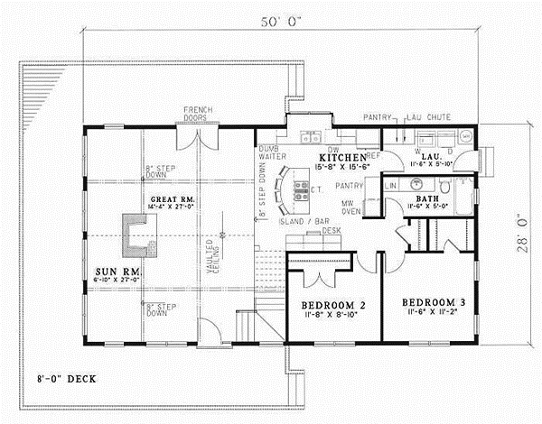 Main Floor Plan: 12-154