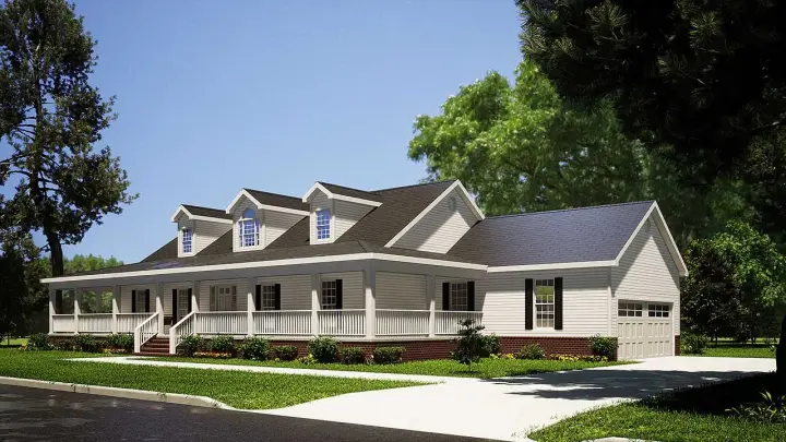 Country house plans 12-157 - front exterior, 1,921 sq ft, 3 bed, 3 bath house plans | Monster House Plans