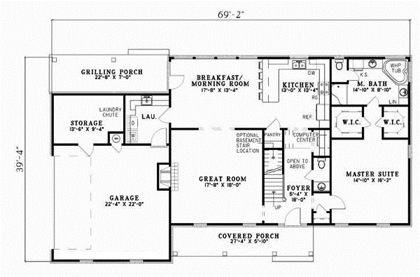 Main Floor Plan: 12-159