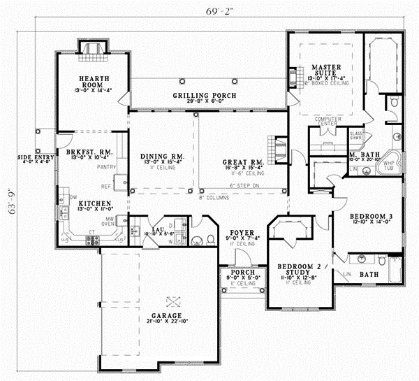 Main Floor Plan: 12-161