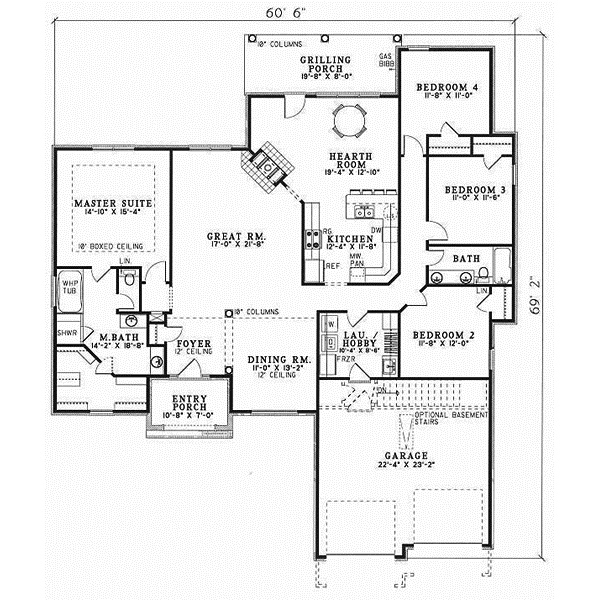 Main Floor Plan: 12-165
