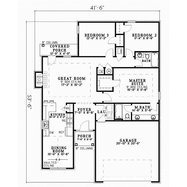 Main Floor Plan: 12-167