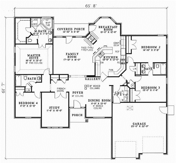 Main Floor Plan: 12-170