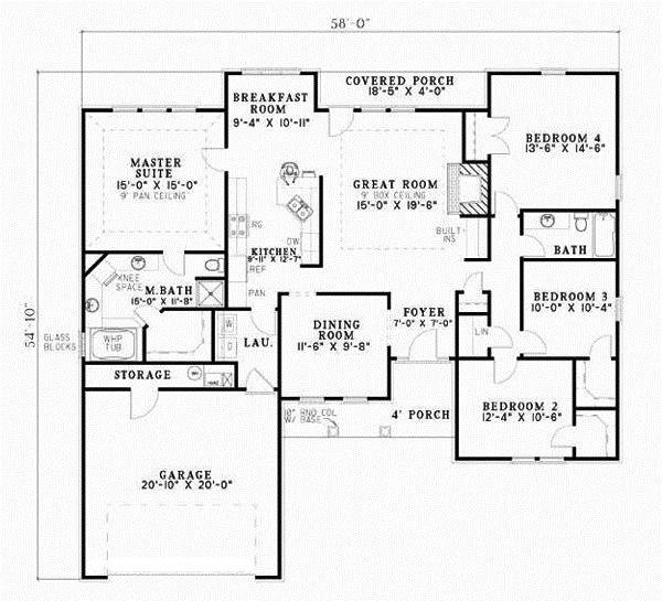 Main Floor Plan: 12-171