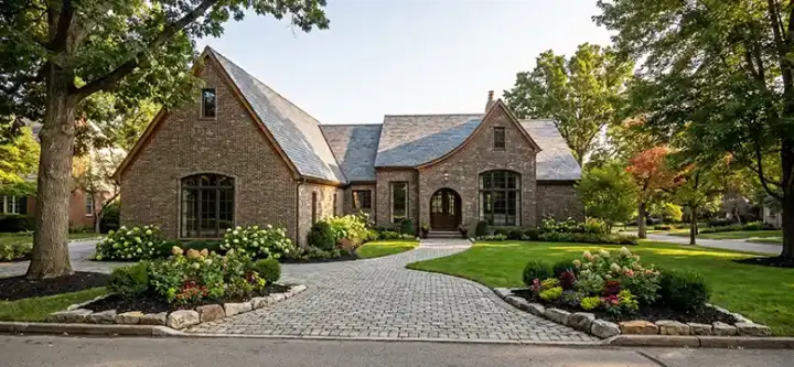 French Country house plans 12-1725 - front exterior, 2,515 sq ft, 3 bed, 3 bath house plans | Monster House Plans