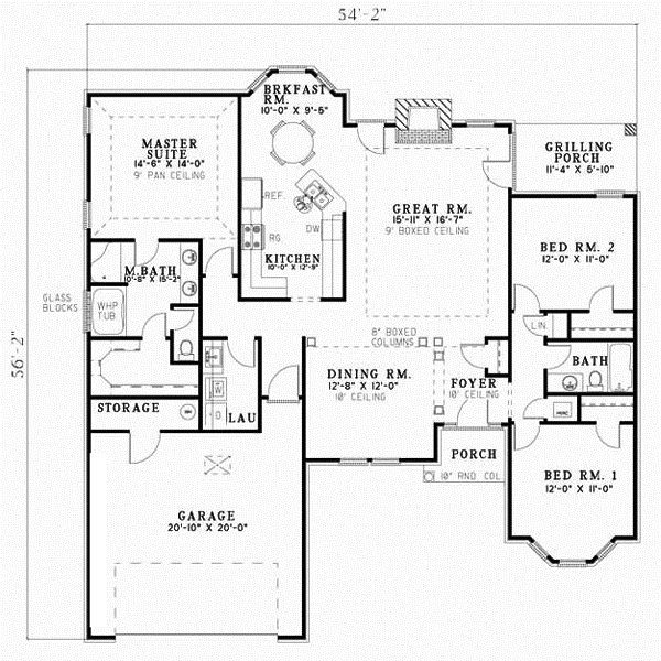 Main Floor Plan: 12-181