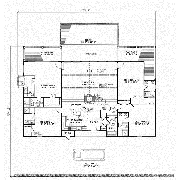 Main Floor Plan: 12-186