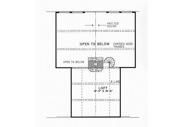 Upper/Second Floor Plan: 12-186