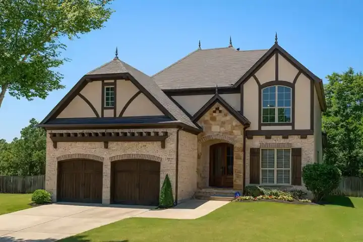 Tudor house plans 12-1861 - front exterior, 3,012 sq ft, 4 bed, 3 bath house plans | Monster House Plans