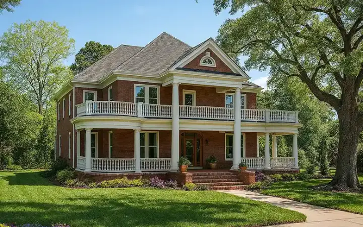 Southern house plans 12-187 - front exterior, 3,556 sq ft, 3 bed, 3 bath house plans | Monster House Plans