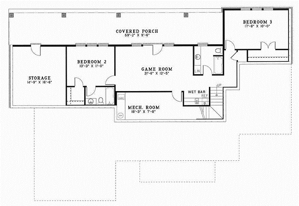 Lower Floor Plan: 12-189