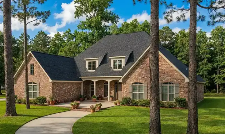 Southern house plans 12-190 - front exterior, 3,034 sq ft, 3 bed, 2 bath house plans | Monster House Plans