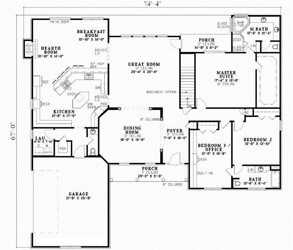 Main Floor Plan: 12-190