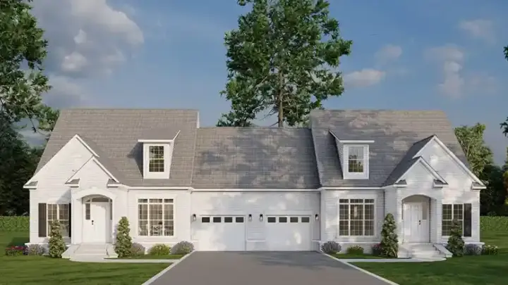 Traditional house plans 12-1900 - front exterior, 3,366 sq ft, 6 bed, 4 bath house plans | Monster House Plans