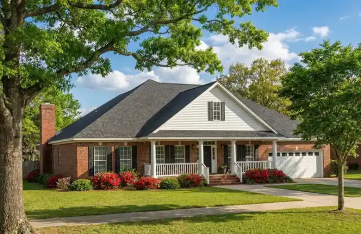 Southern house plans 12-192 - front exterior, 3,566 sq ft, 5 bed, 3 bath house plans | Monster House Plans