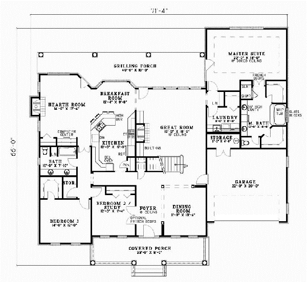 Main Floor Plan: 12-192