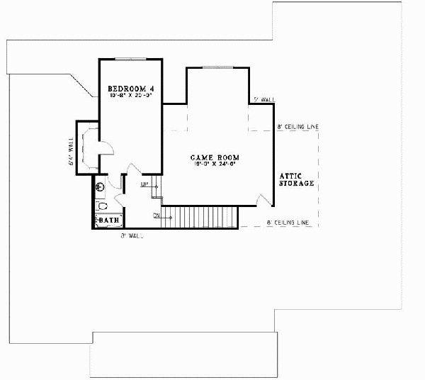 Upper/Second Floor Plan: 12-192