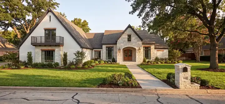 Modern house plans 12-1938 - front exterior, 2,985 sq ft, 4 bed, 3 bath house plans | Monster House Plans