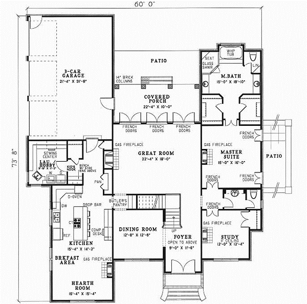Main Floor Plan: 12-202