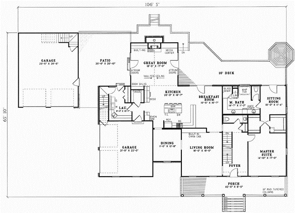 Main Floor Plan: 12-204