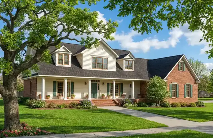 Southern house plans 12-205 - front exterior, 3,914 sq ft, 3 bed, 3 bath house plans | Monster House Plans