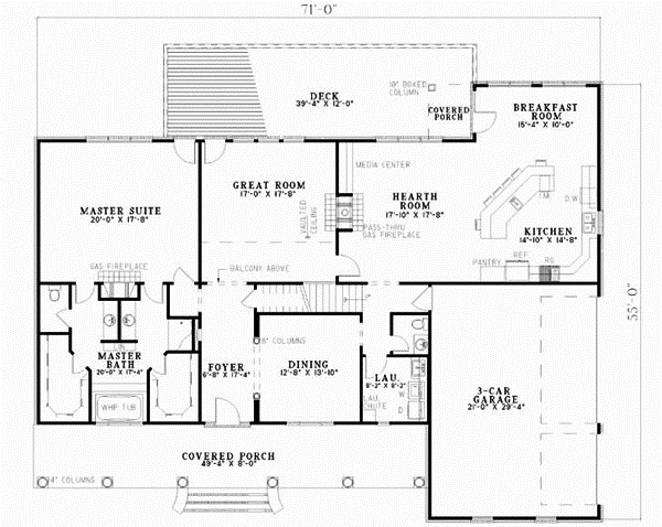 Main Floor Plan: 12-205