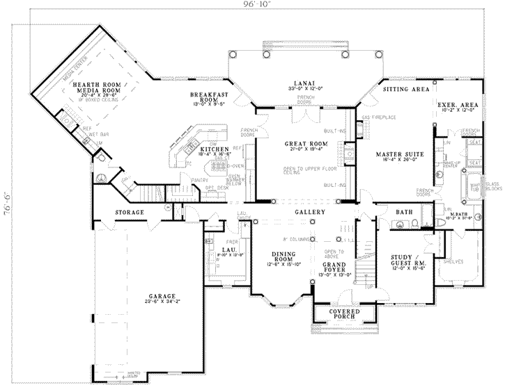 Main Floor Plan: 12-211