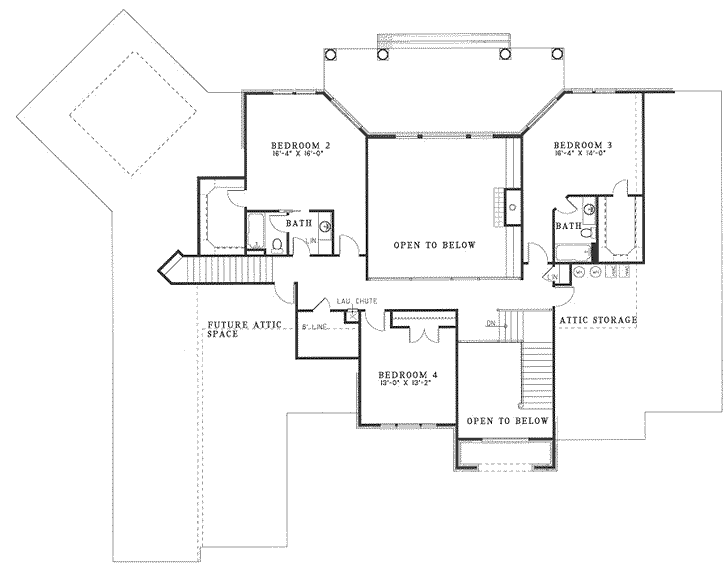 Upper/Second Floor Plan: 12-211