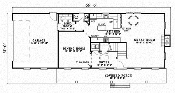 Main Floor Plan: 12-213