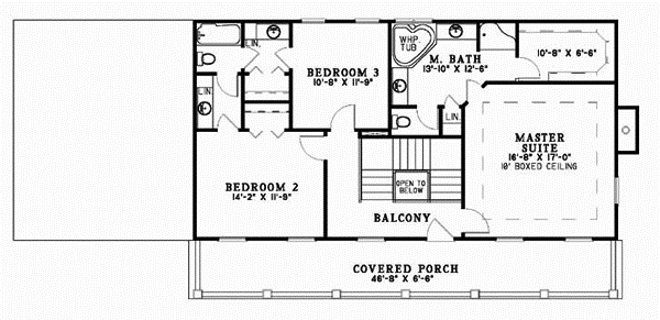 Upper/Second Floor Plan: 12-213