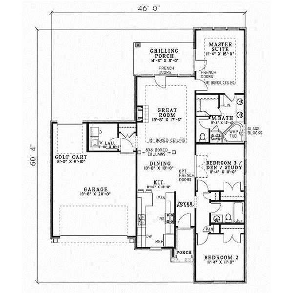 Main Floor Plan: 12-216