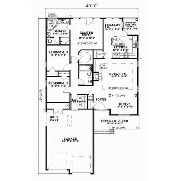 Main Floor Plan: 12-217