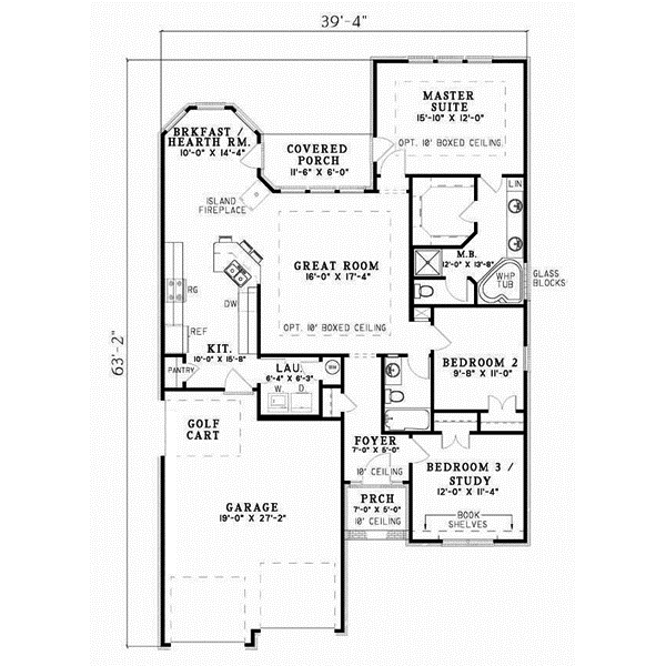 Main Floor Plan: 12-220