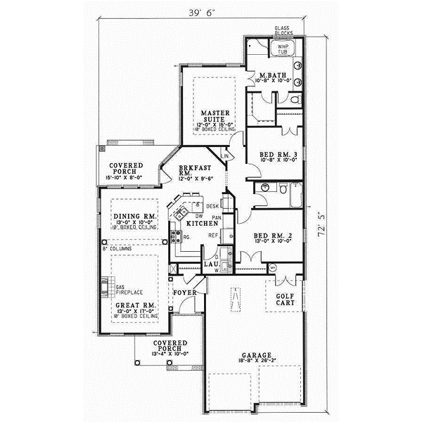 Main Floor Plan: 12-221
