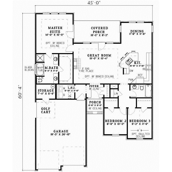 Main Floor Plan: 12-223