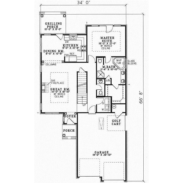 Main Floor Plan: 12-224