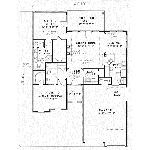 Main Floor Plan: 12-225