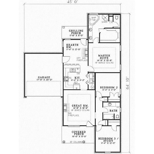 Main Floor Plan: 12-227