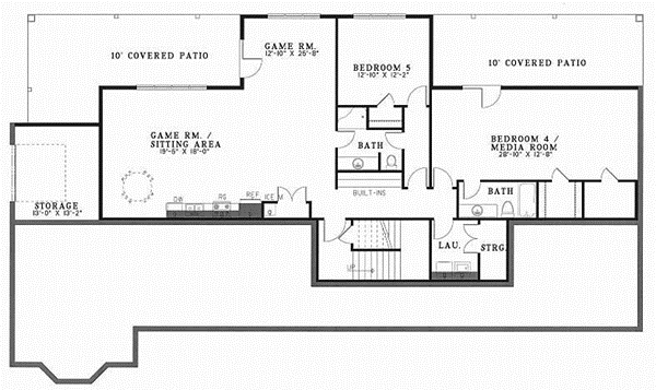 Lower Floor Plan:12-232