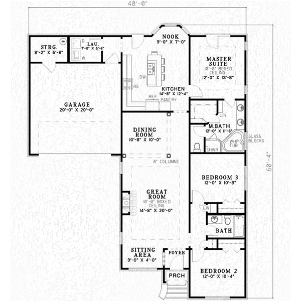 Main Floor Plan: 12-235