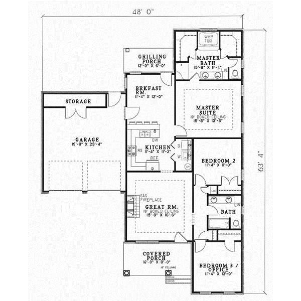 Main Floor Plan: 12-236